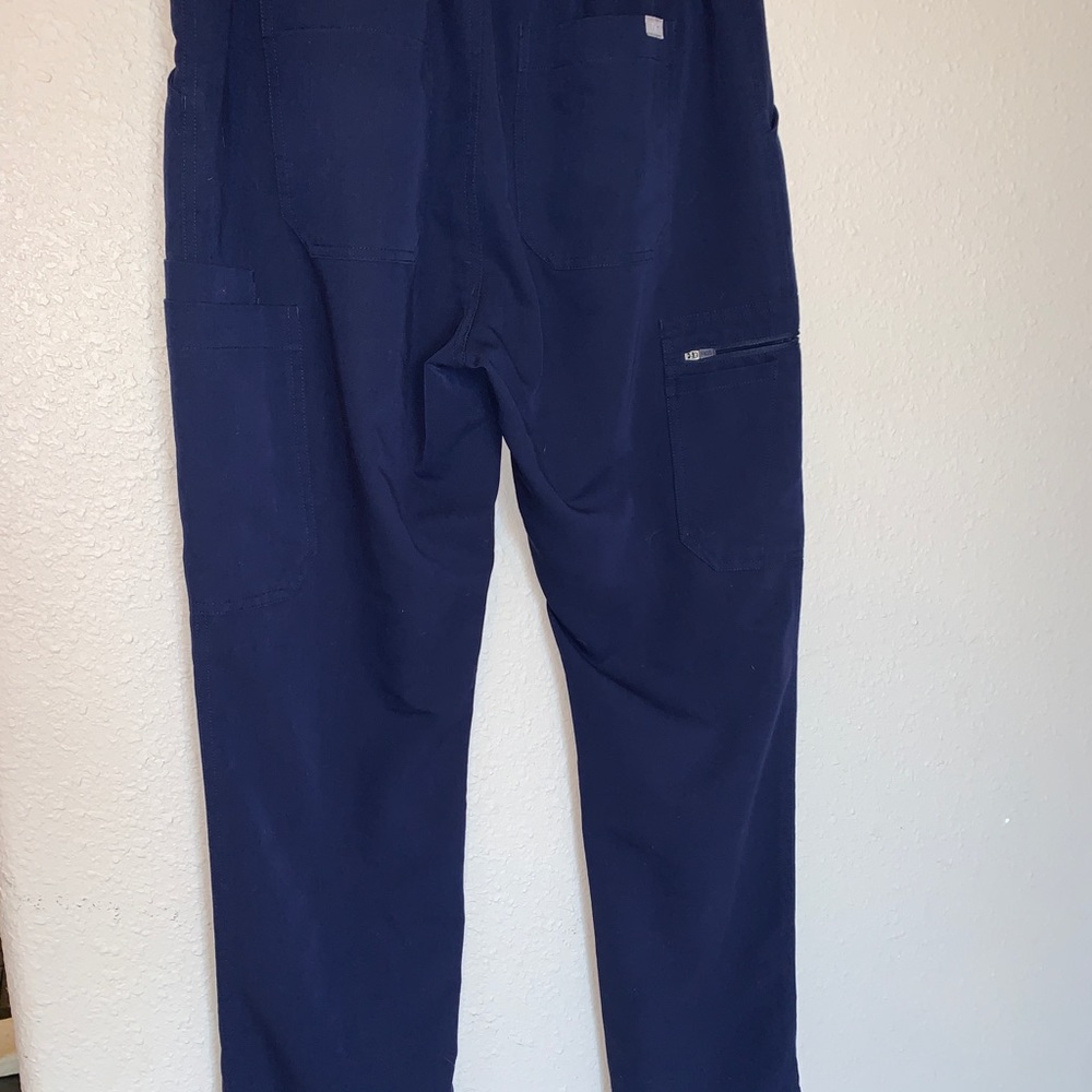 Figs Kade Cargo Pants Medium Navy Gem